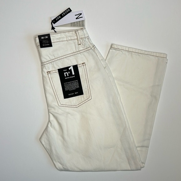 Noisy may Denim - Noisy May Brooke Off White Jeans